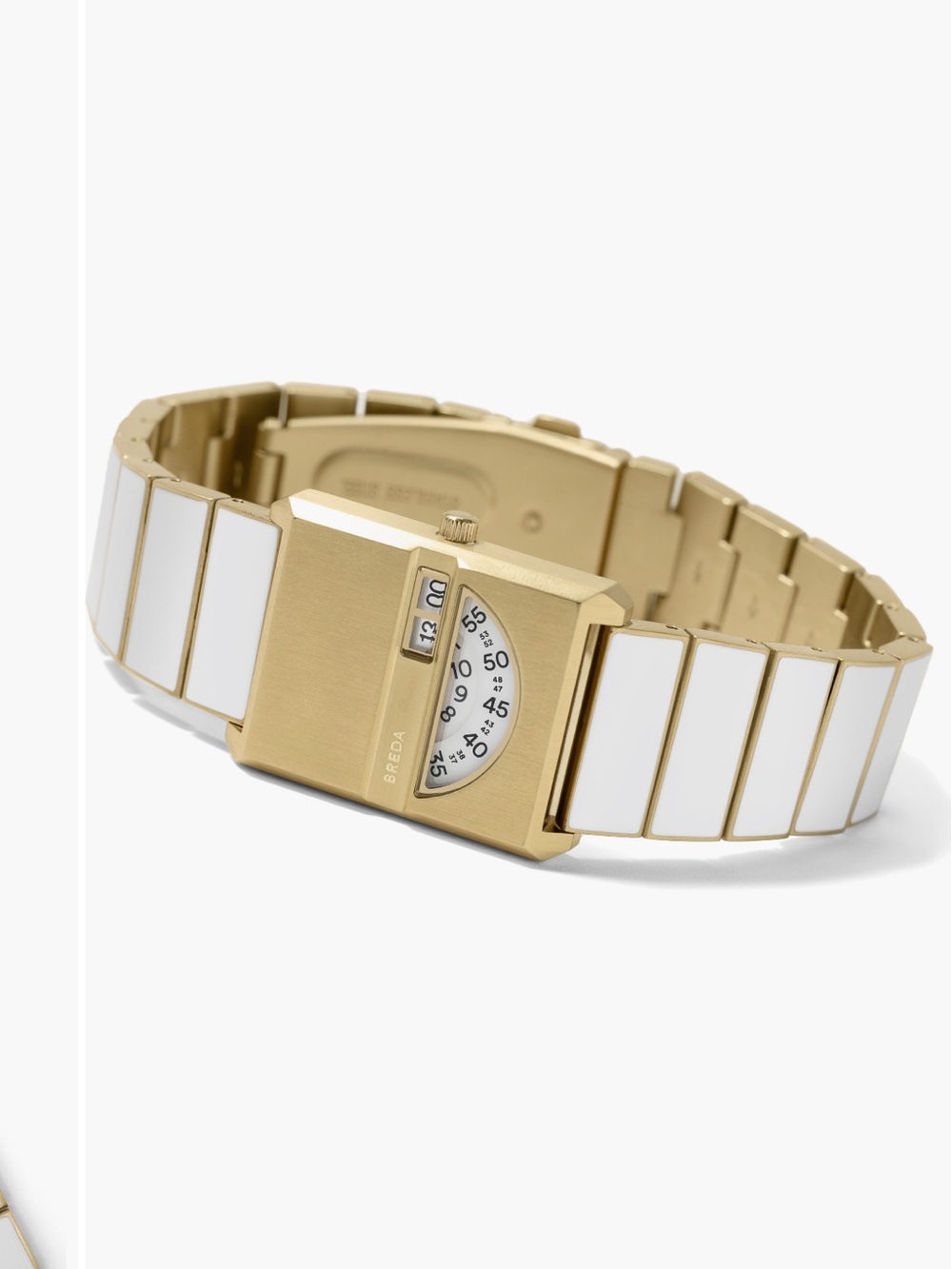 Breda pulse tandem stainless watch